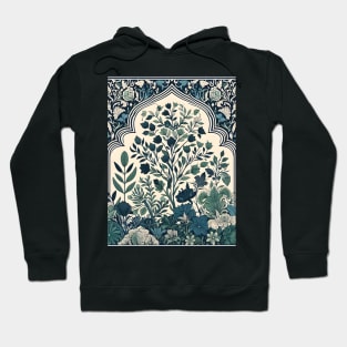 Islamic Grandeur Unveiled: Timeless Art, Floral Motifs, and Vibrant Ornaments Hoodie